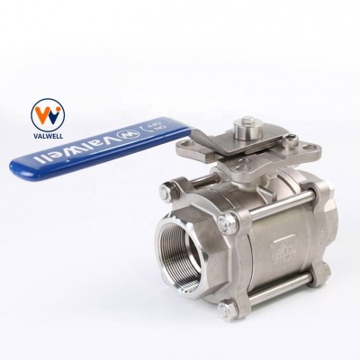 Stainless Steel 316 Cf8m 1000 Psi Isolation Ball Valve